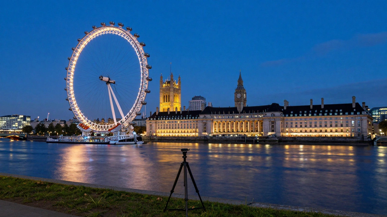 London Eye at Night: Long-Exposure Photography Tips