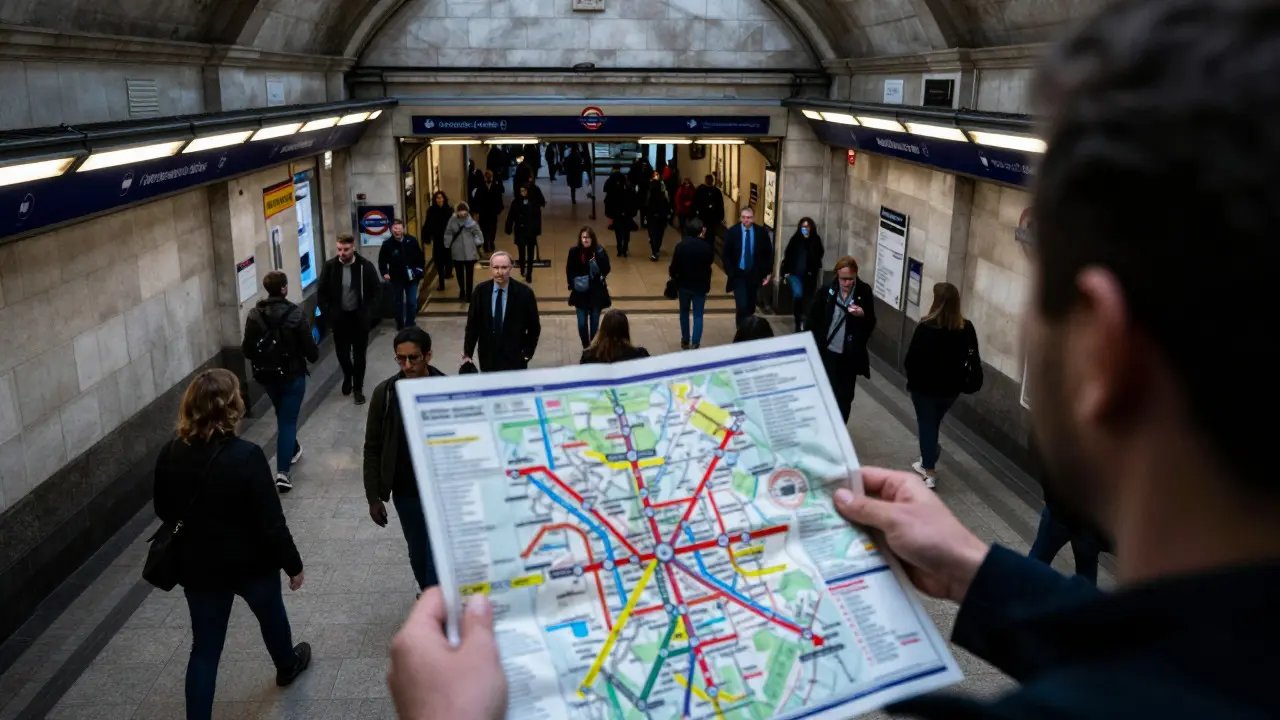 How to Read the London Tube Map Like a Local: Interchange and Shortcuts